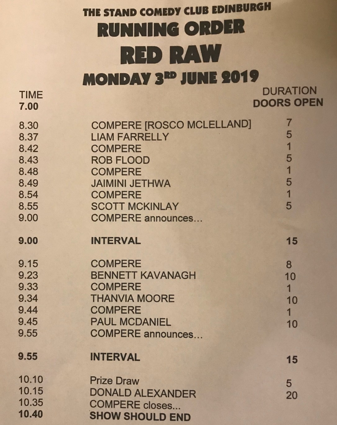 Red raw comedy2 Updated